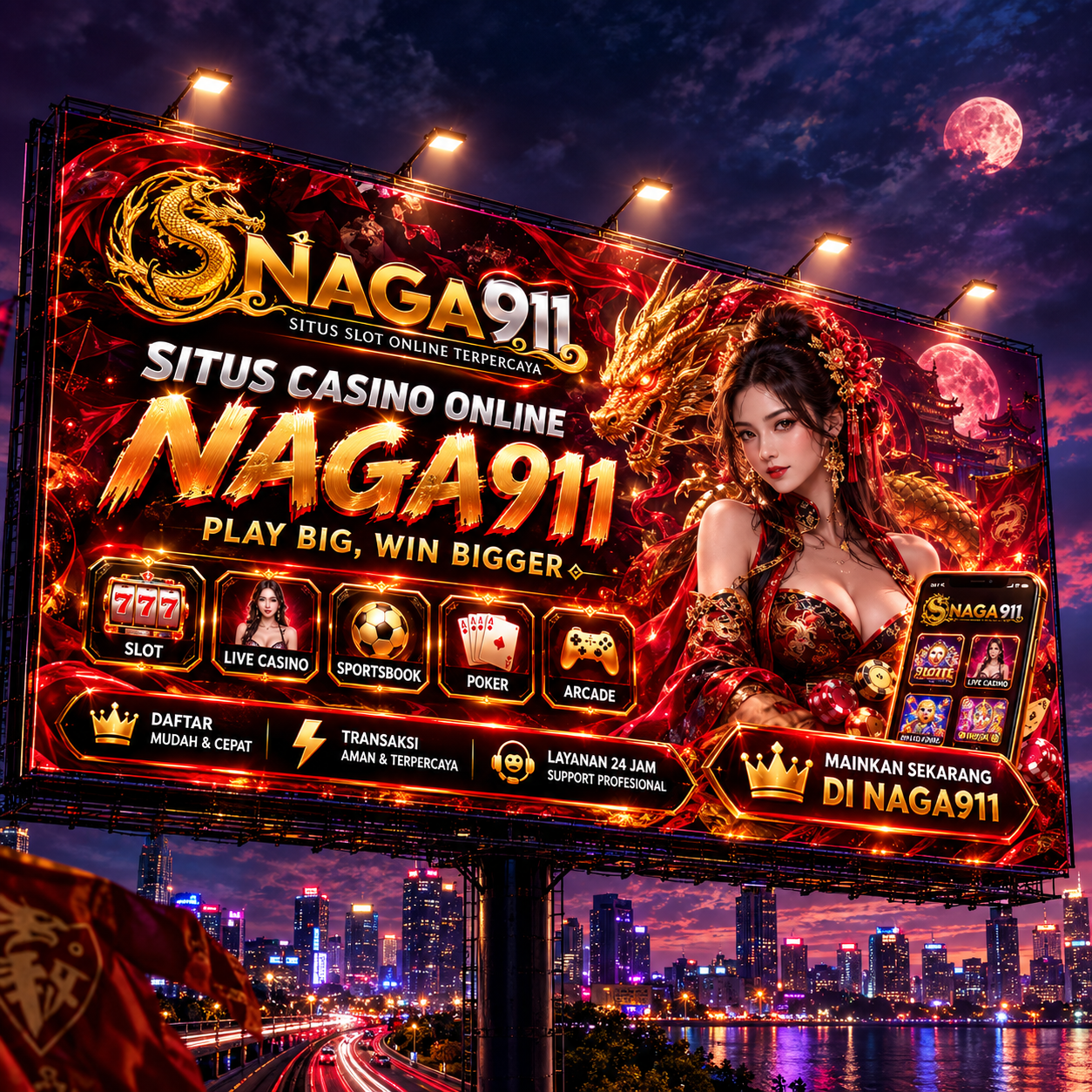 NAGA911 Customer Service 24 Jam
